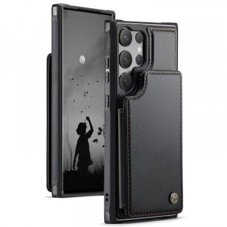 CaseMe Deksel med kortlomme Samsung Galaxy S26 Ultra 5G svart