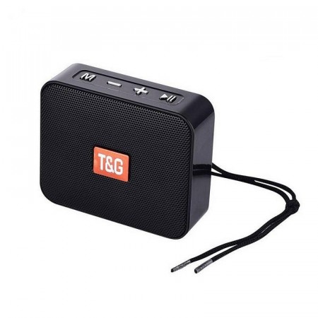 T&G Bluetooth-høyttaler Mini 5W USB/ TF-kort/ FM-radio - svart
