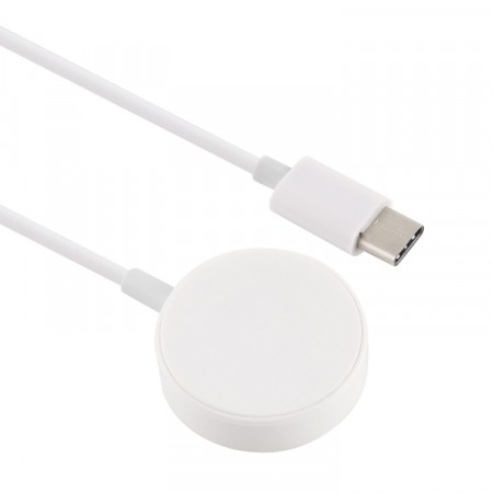 Magnetisk trådløs USB-C Apple Watch Ladekabel hvit