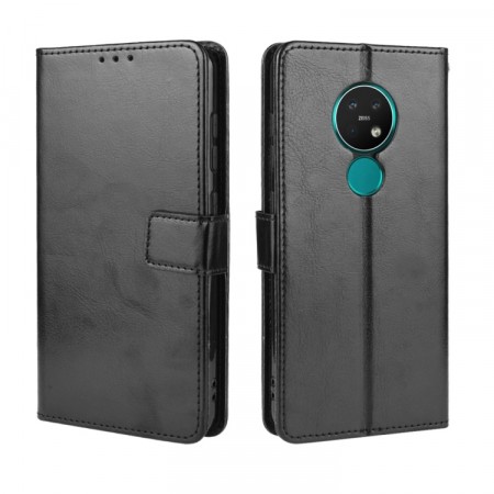 Lommebok deksel Premium for Nokia 6.2/7.2 svart
