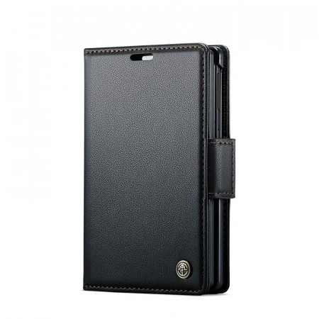 CaseMe Lommebok deksel for iPhone Duo Svart
