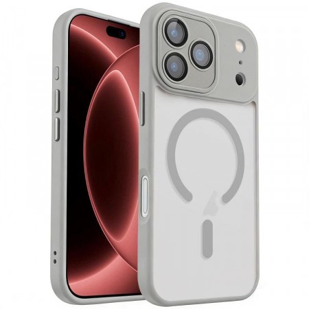 XDcase Frosted Deksel iPhone 18 Pro Max MagSafe - Grå