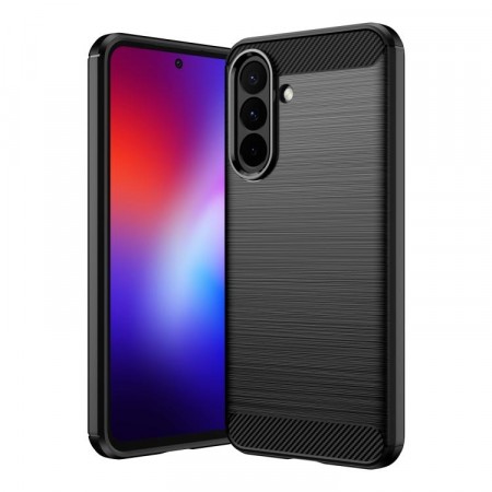Tech-Flex Deksel karbonfiber for Samsung Galaxy A27 5G svart