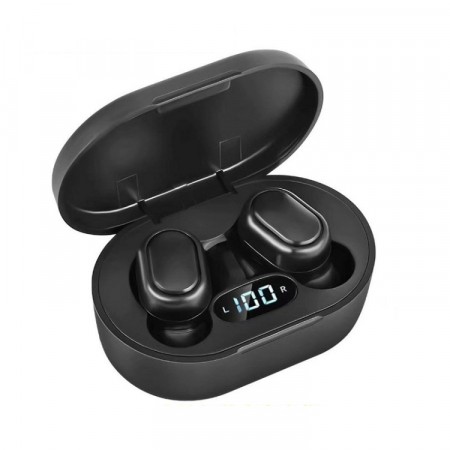 TWS Bluetooth In-Ear Hodetelefoner mini Bluetooth 5.0 - Svart