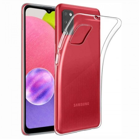 Tech-Flex TPU Deksel for Samsung Galaxy A03s Gjennomsiktig