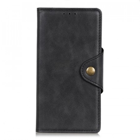 Lommebok deksel Retro for iPhone 11 svart