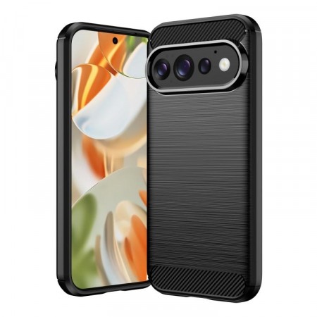 Tech-Flex Deksel karbonfiber Google Pixel 11 Pro 5G svart