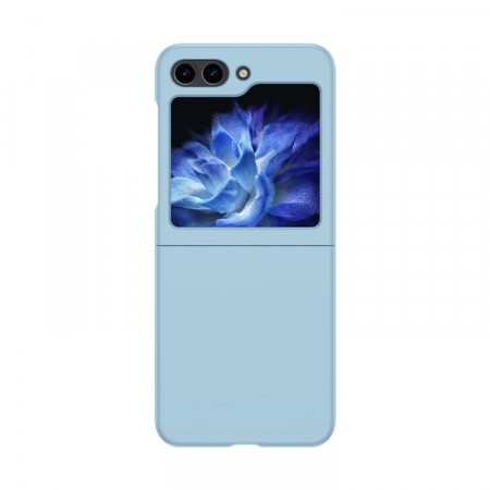 Tech-Flex PC Deksel Skin Feel til Samsung Galaxy Z Flip 6 5G Sky Blue