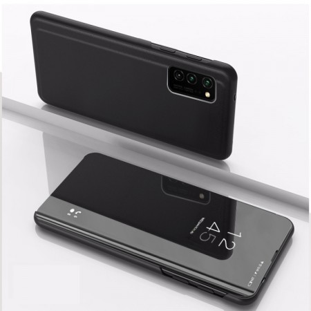 Lux Mirror View Flip deksel Samsung Galaxy S21 Ultra 5G svart
