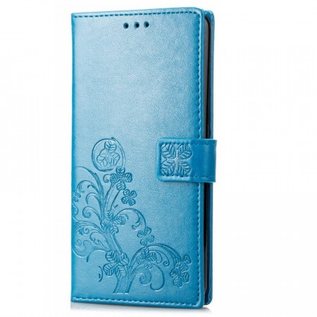 Lommebok deksel til Huawei Y6 (2018) - mønster blå