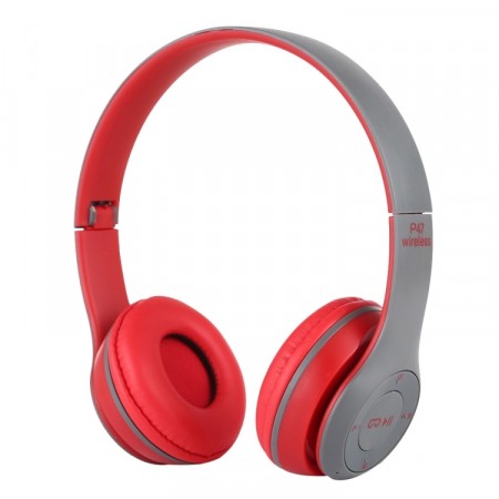 Bluetooth Hodetelefoner med Bluetooth 5.0 - rød