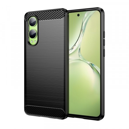 Tech-Flex TPU Deksel karbonfiber OnePlus Nord CE4 Lite 5G svart