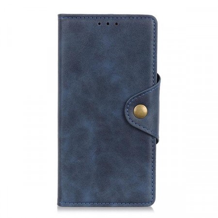 Lommebok deksel Retro for Sony Xperia 1 II mørk blå