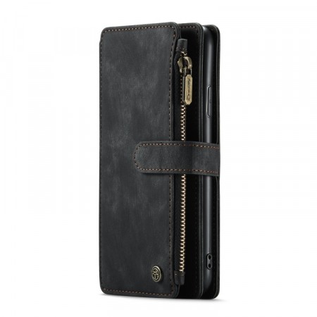 CaseMe retro multifunksjonell Lommebok deksel iPhone 11 svart