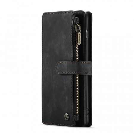 CaseMe multifunksjonell Lommebok deksel Samsung Galaxy S10 Plus svart