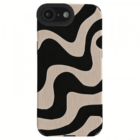 Fashion Deksel for iPhone 16e / 17e - Zebra Mønster