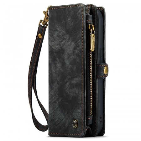 CaseMe 2-i-1 Lommebok deksel iPhone 17 svart