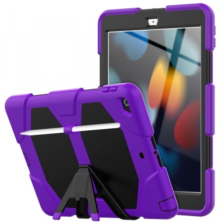 TPU + PC Deksel til iPad 10.2 (2019/2020/2021) - Lilla