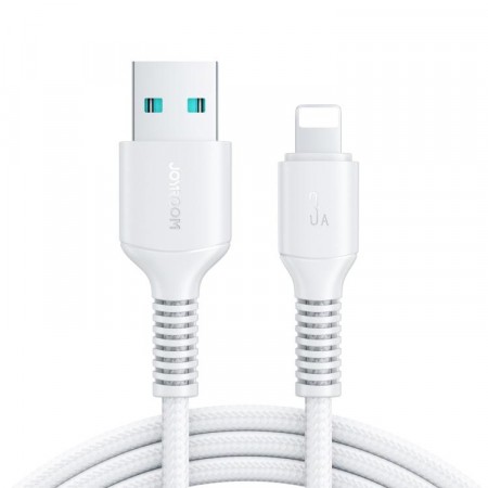 JOYROOM USB-A til 8-Pin Lightning Ladekabel 1m - hvit