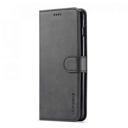 LC.IMEEKE Lommebok deksel for Samsung Galaxy S10+ Plus svart