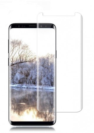 Herdet glass skjermbeskytter heldekkende Buet Samsung Galaxy S9