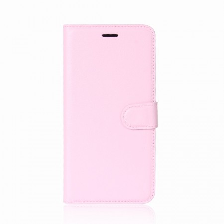 Lommebok deksel for Galaxy J7 lys rosa (2017)