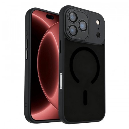XDcase Frosted Deksel iPhone 18 Pro Max MagSafe - Svart