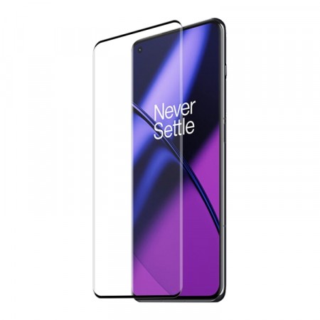 Enkay Hat-Prince Buet herdet Glass skjermbeskytter OnePlus 11 5G svart kant