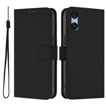 Lommebok deksel for Sony Xperia 10 VI svart