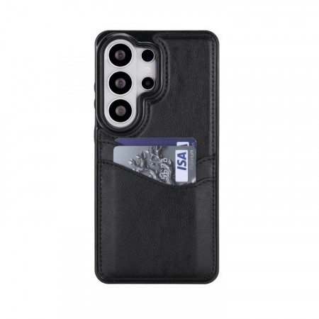 Tech-Flex Deksel plass til kort Samsung Galaxy S26 Ultra 5G svart
