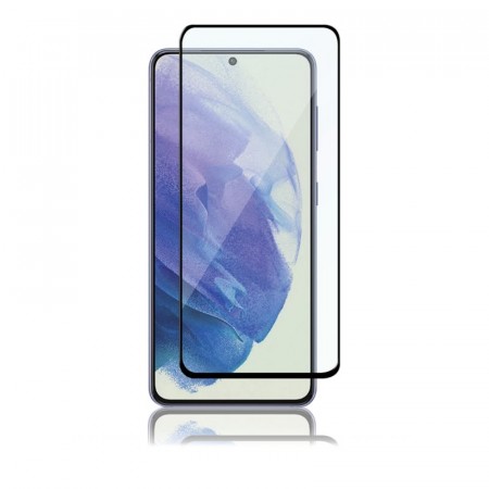 Panzer Premium skjermbeskyttelse Full-fit Samsung Galaxy S21 FE 5G svart kant