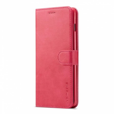 LC.IMEEKE Lommebok deksel for Samsung Galaxy S10+ Plus rosa