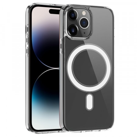 Tech-Flex TPU Deksel for iPhone 14 Pro Max MagSafe Gjennomsiktig
