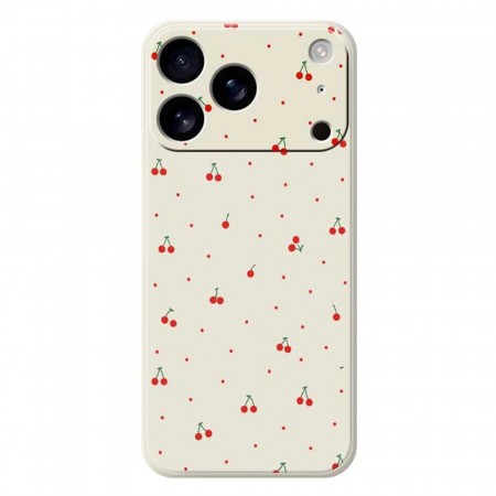 Fashion Deksel for iPhone 18 Pro Max - Kirsebær Mønster