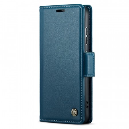CaseMe Lommebok deksel for Samsung Galaxy S24 5G blå