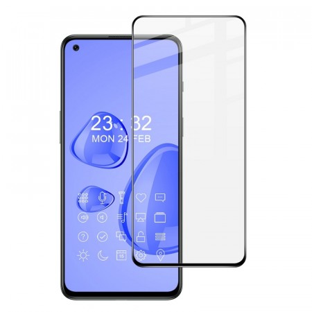 IMAK Herdet Glass skjermbeskytter OnePlus Nord 2T 5G svart kant