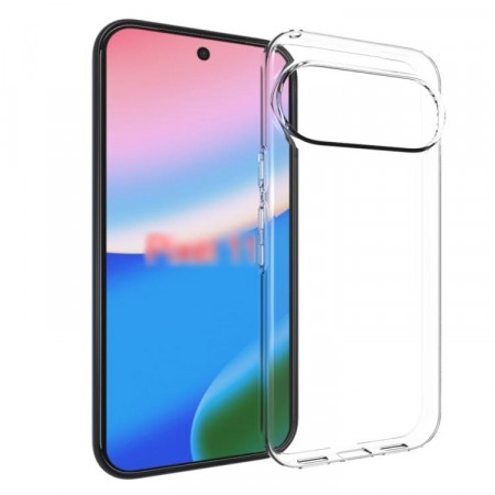 Tech-Flex TPU Deksel for Google Pixel 11 / 11 Pro 5G Gjennomsiktig