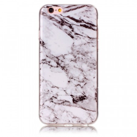 Fashion TPU Deksel for iPhone 6 / 6S - Marmor