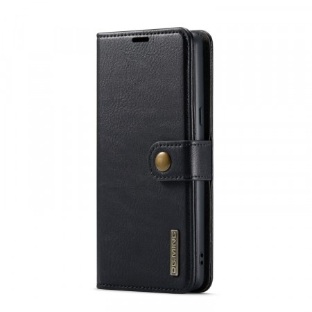 DG.Ming 2-i-1 Lommebok-deksel I Lær Google Pixel 9 Pro XL 5G svart