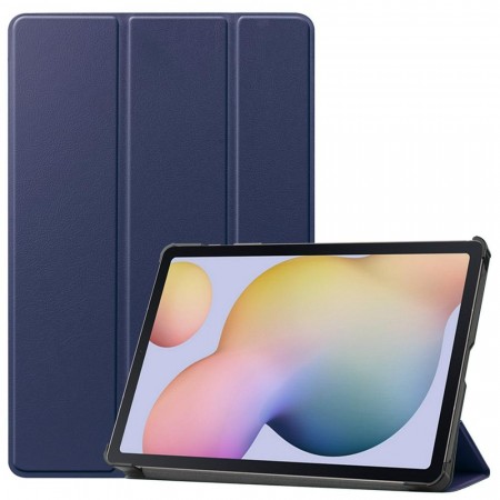 Deksel Tri-Fold Smart til Galaxy Tab S7/S8 Mørk blå
