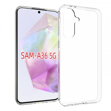 Tech-Flex TPU Deksel for Samsung Galaxy A36 5G Gjennomsiktig