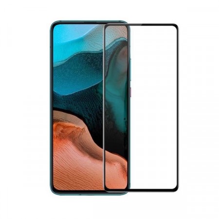 Herdet glass skjermbeskytter Xiaomi Poco F2 Pro svart kant