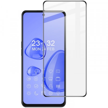 IMAK Herdet Glass skjermbeskytter OnePlus Nord CE 3 Lite 5G svart kant