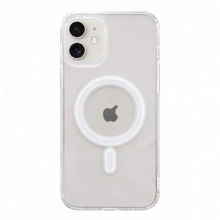Tech-Flex TPU Deksel iPhone 12 Mini MagSafe Gjennomsiktig