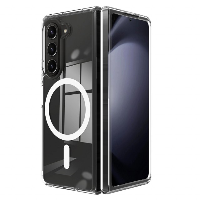Tech-Flex TPU Deksel for Samsung Galaxy Z Fold 6 5G med MagSafe Gjennomsiktig