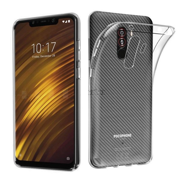 Tech-Flex TPU Deksel for Xiaomi Pocophone F1 gjennomsiktig