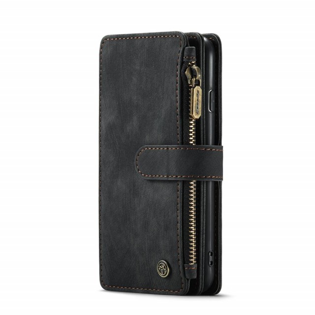 CaseMe multifunksjonell Lommebok deksel iPhone 6/6S/7/8/SE (2020/2022) svart