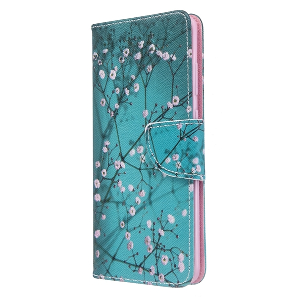 Lommebok deksel for Samsung Galaxy S20+ plus - Rosa blomster