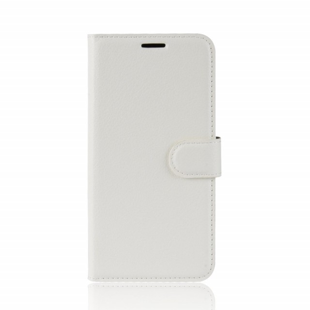 Lommebok deksel for Motorola Moto G6 Plus hvit