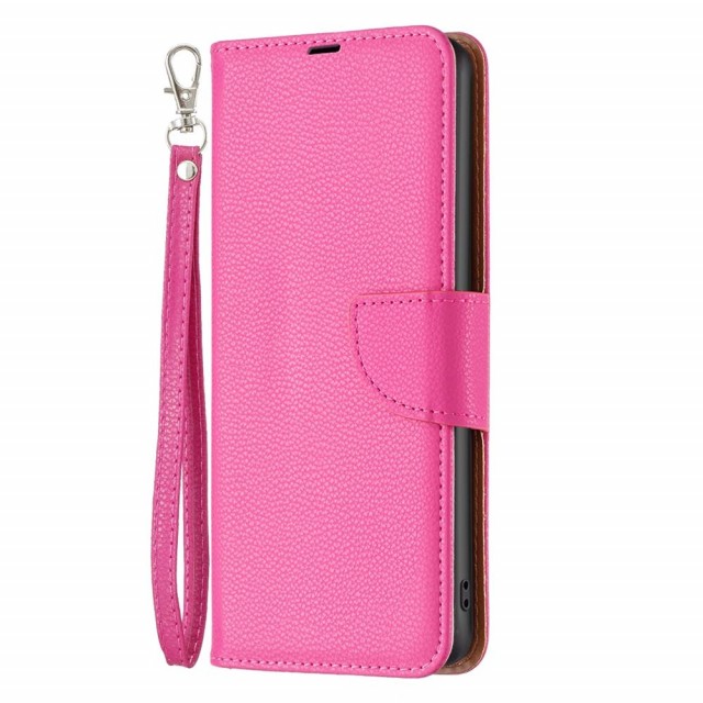 Lommebok deksel for Samsung Galaxy S23 5G rød rosa